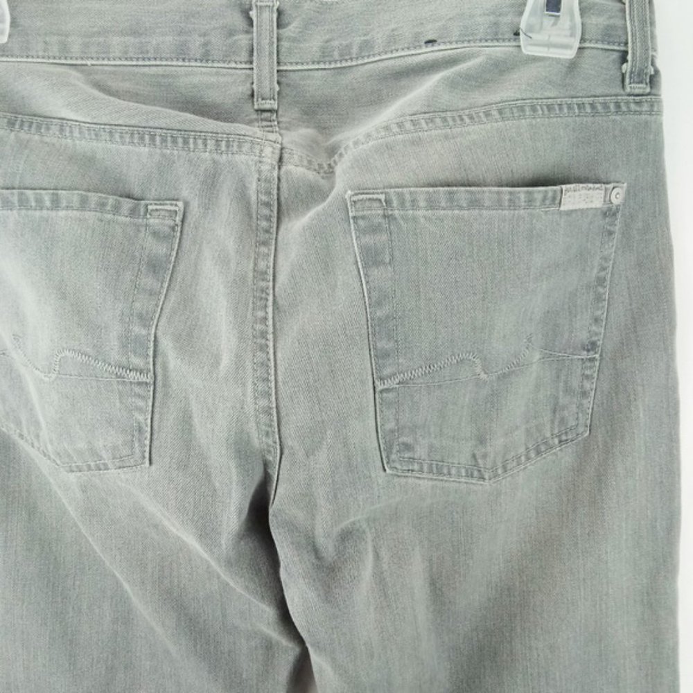 7 For All Mankind -'SLIMMY' Straight Leg Jeans - Picture 8 of 8